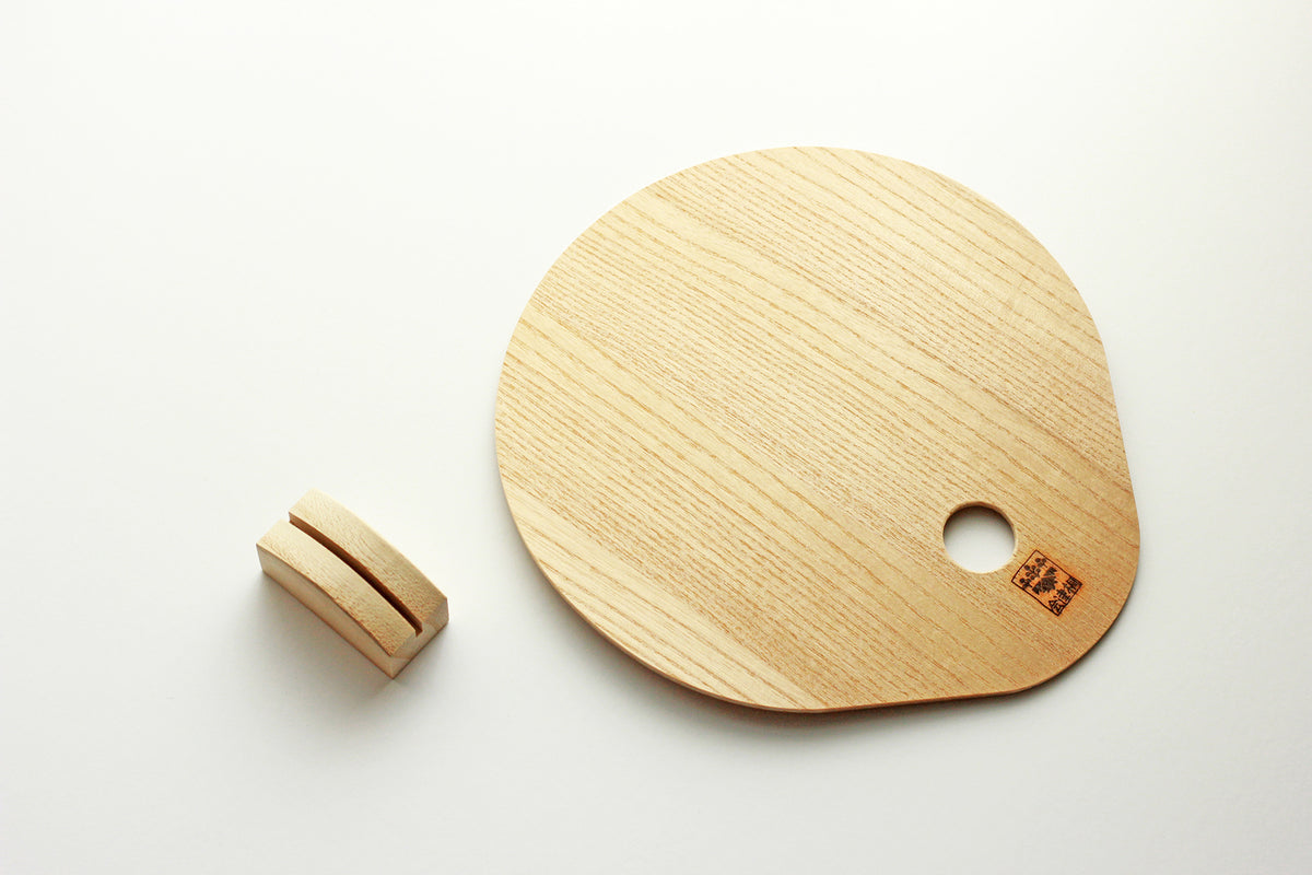 会津桐 うちわ – AIZU361